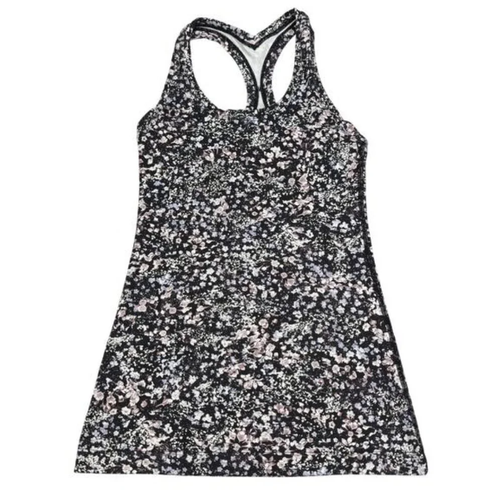 Lululemon Cool Racerback || Light Luon In Floral Spritz Multi - Picture 5 of 7
